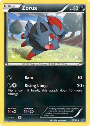 Zorua - Reverse Holofoil Emerging Powers - Common