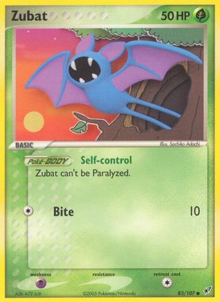 Zubat 083 Deoxys - Common