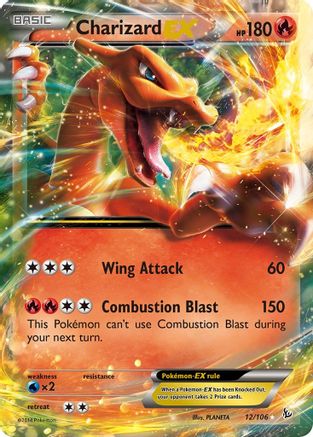 Charizard EX (12) 012 - Holofoil XY Flashfire - Ultra Rare