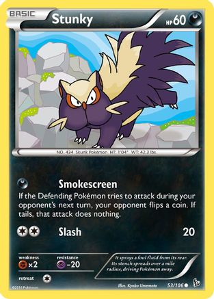 Stunky (53) 053 XY Flashfire - Common