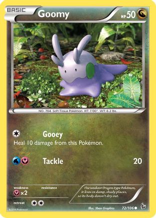 Goomy 072 - Reverse Holofoil XY Flashfire - Common