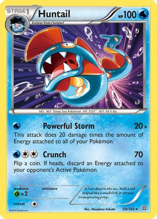 Huntail - Holofoil XY Primal Clash - Holo Rare