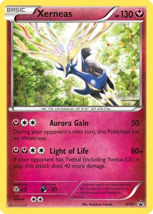 Xerneas - XY31 - Holofoil XY Promos - Promo