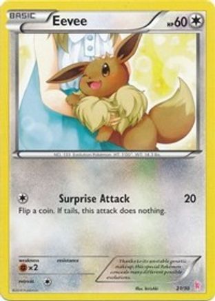 Eevee (21) XY Trainer Kit Sylveon & Noivern - Common