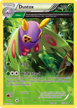 Dustox (8 Delta) 008 XY Roaring Skies - Rare