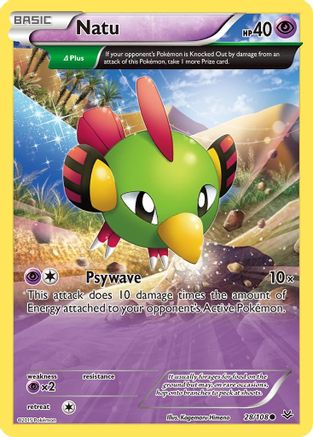 Natu (28 Delta) 028 XY Roaring Skies - Common