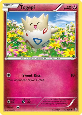 Togepi 043 XY Roaring Skies - Common