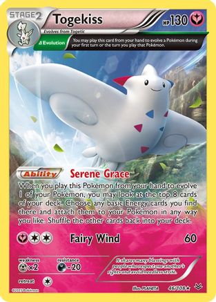 Togekiss (46 Delta) 046 - Holofoil XY Roaring Skies - Holo Rare