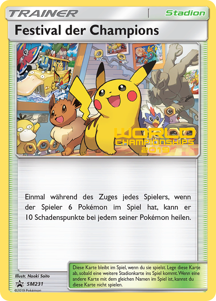 Champions Festival SM231 SM Promos - Promo