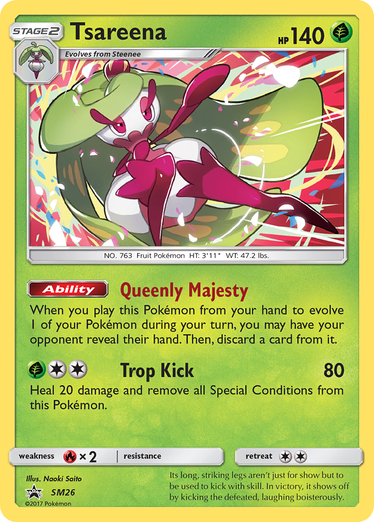 Tsareena SM26 - Holofoil SM Promos - Promo