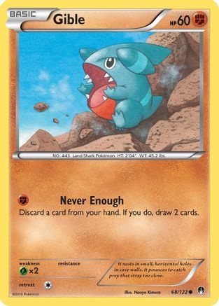 Gible 068  XY  BREAKpoint - Common