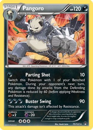 Pangoro  - Reverse Holofoil XY  BREAKpoint - Rare