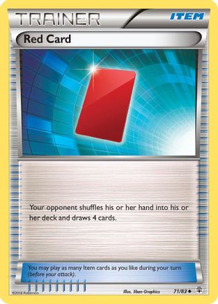 Red Card 071  Generations - Uncommon
