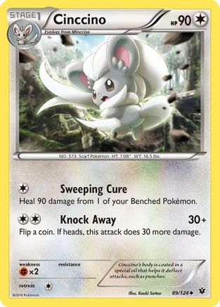Cinccino (89) 089  XY  Fates Collide - Uncommon