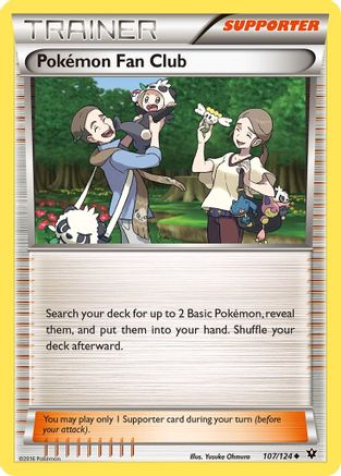Pokemon Fan Club 107  XY  Fates Collide - Uncommon