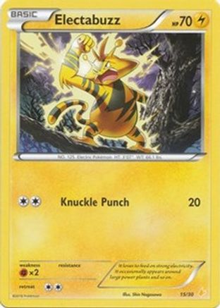 Electabuzz (23)  XY Trainer Kit Pikachu Libre & Suicune - Common