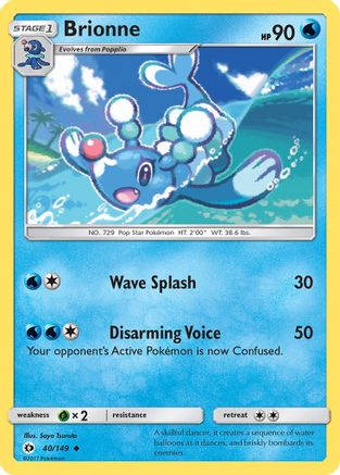 Brionne 040  SM Base Set - Uncommon