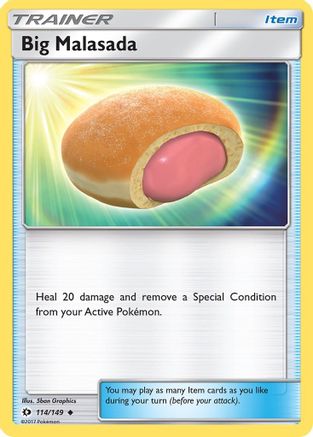 Big Malasada 114  SM Base Set - Uncommon