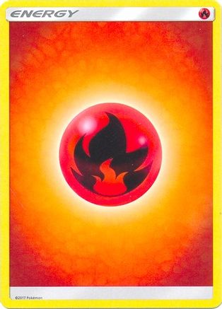Fire Energy (2017 Unnumbered)  - Reverse Holofoil SM Base Set - Common