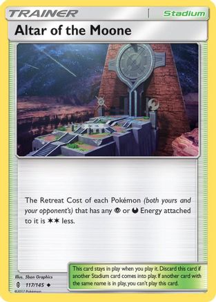 Altar of the Moone 117  SM  Guardians Rising - Uncommon