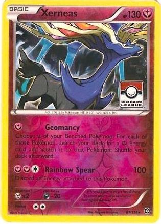 Xerneas 081/114  - Reverse Holofoil League & Championship Cards - Promo