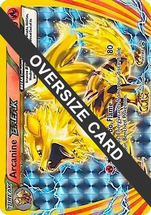 Arcanine BREAK - XY180 (XY Black Star Promos)  - Holofoil Jumbo Cards - Promo