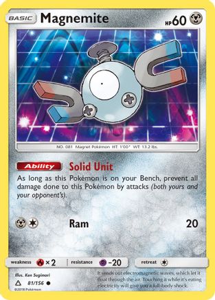 Magnemite (81) 081  SM  Ultra Prism - Common