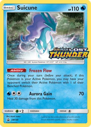 Suicune SM149  - Holofoil SM Promos - Promo