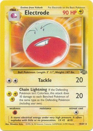 Electrode (18) 018  - Unlimited Jungle - Rare