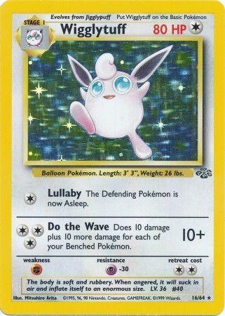 Wigglytuff (16) 016  - Unlimited Holofoil Jungle - Holo Rare