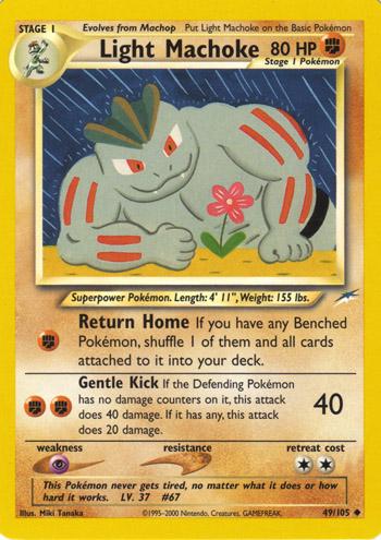 Light Machoke 049  - Unlimited Neo Destiny - Uncommon