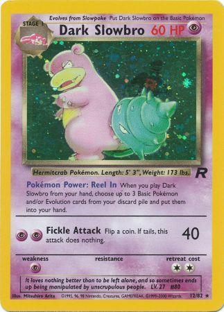 Dark Slowbro (12) 012  - Unlimited Holofoil Team Rocket - Holo Rare