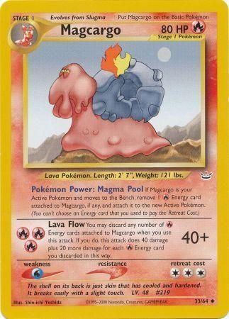 Magcargo 033  - Unlimited Neo Revelation - Uncommon