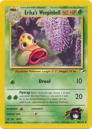 Erika's Weepinbell (48) 048  - Unlimited Gym Heroes - Uncommon