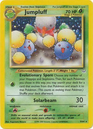 Jumpluff  - Unlimited Holofoil Neo Revelation - Holo Rare