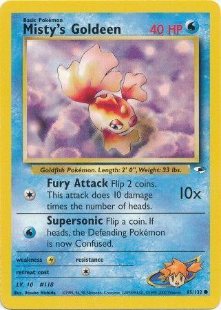 Misty's Goldeen (85) 085  - Unlimited Gym Heroes - Common