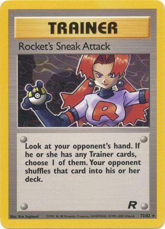 Rocket's Sneak Attack (72) 072  - Unlimited Team Rocket - Rare