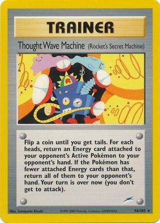 Thought Wave Machine (Rocket's Secret Machine)  - Unlimited Neo Destiny - Rare