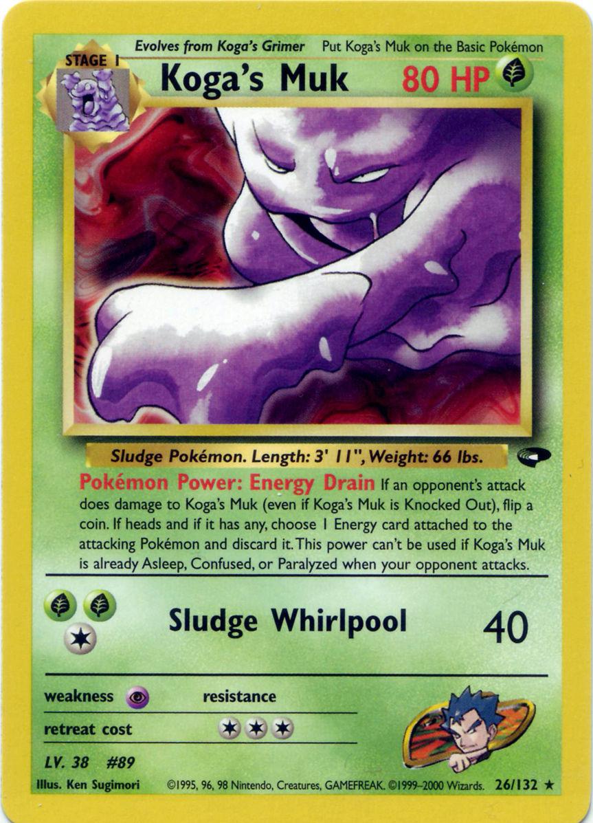 Koga's Muk 026  - Unlimited Gym Challenge - Rare