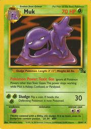 Muk (28) 028  - Unlimited Fossil - Rare