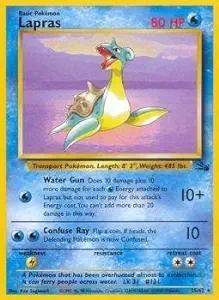 Lapras (25) 025  - Unlimited Fossil - Rare