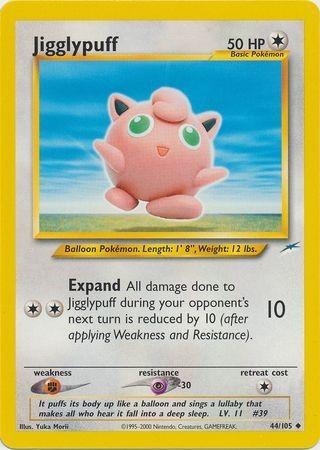 Jigglypuff  - Unlimited Neo Destiny - Uncommon