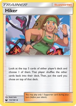Hiker  - Reverse Holofoil SM  Celestial Storm - Uncommon