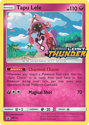 Tapu Lele SM152  - Holofoil SM Promos - Promo