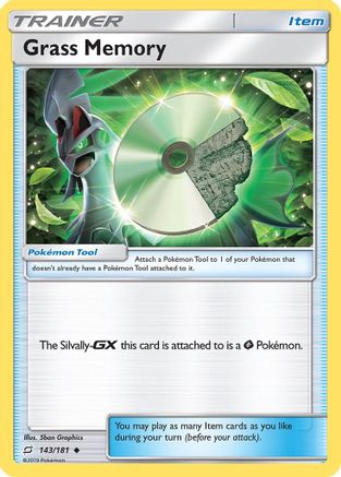 Grass Memory  SM  Team Up - Uncommon