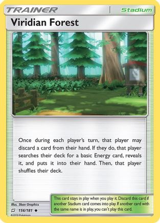 Viridian Forest 156  SM  Team Up - Uncommon