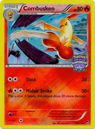 Combusken 013/111  - Reverse Holofoil League & Championship Cards - Promo