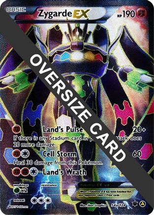 Zygarde EX - 54/124/124  - Holofoil Jumbo Cards - Promo