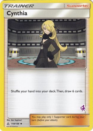 Cynthia 119/156  Battle Academy - Promo