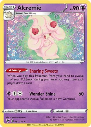Alcremie 081  SWSH04 Vivid Voltage - Rare